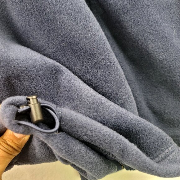 Cabelas Mens Navy Fleece Vest 2XL Full-Zip Sleeveless Outdoor Apparel NEW - Picture 8 of 11